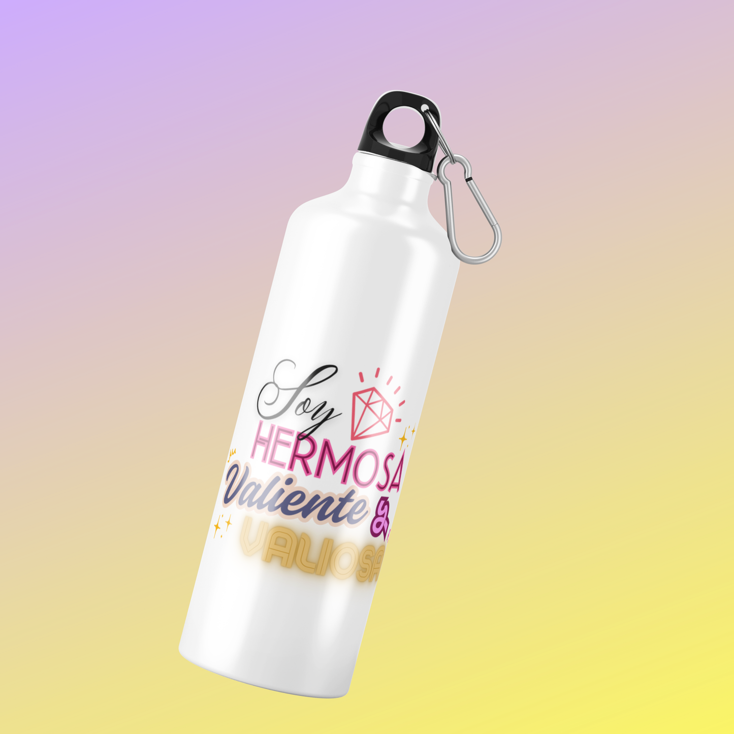 Botella Inspiradora de Aluminio 600 ml – Hidratación con Propósito