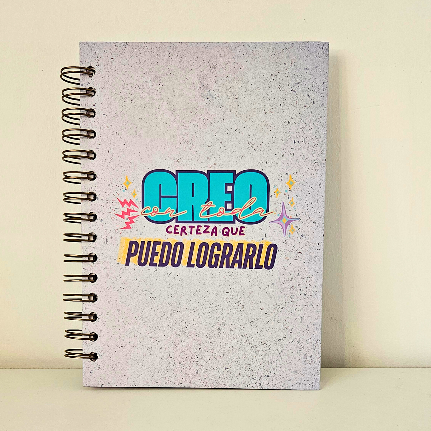 Creo con toda certeza que puedo lograrlo - Cuaderno