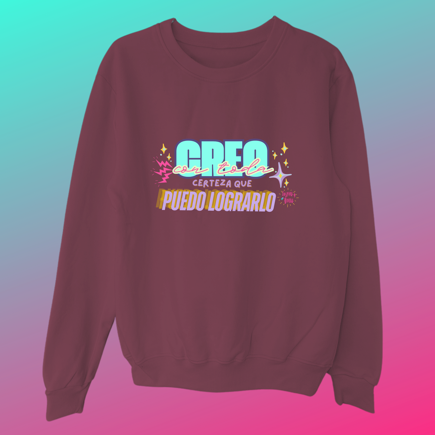 Creo con toda certeza que puedo lograrlo - Burdeo