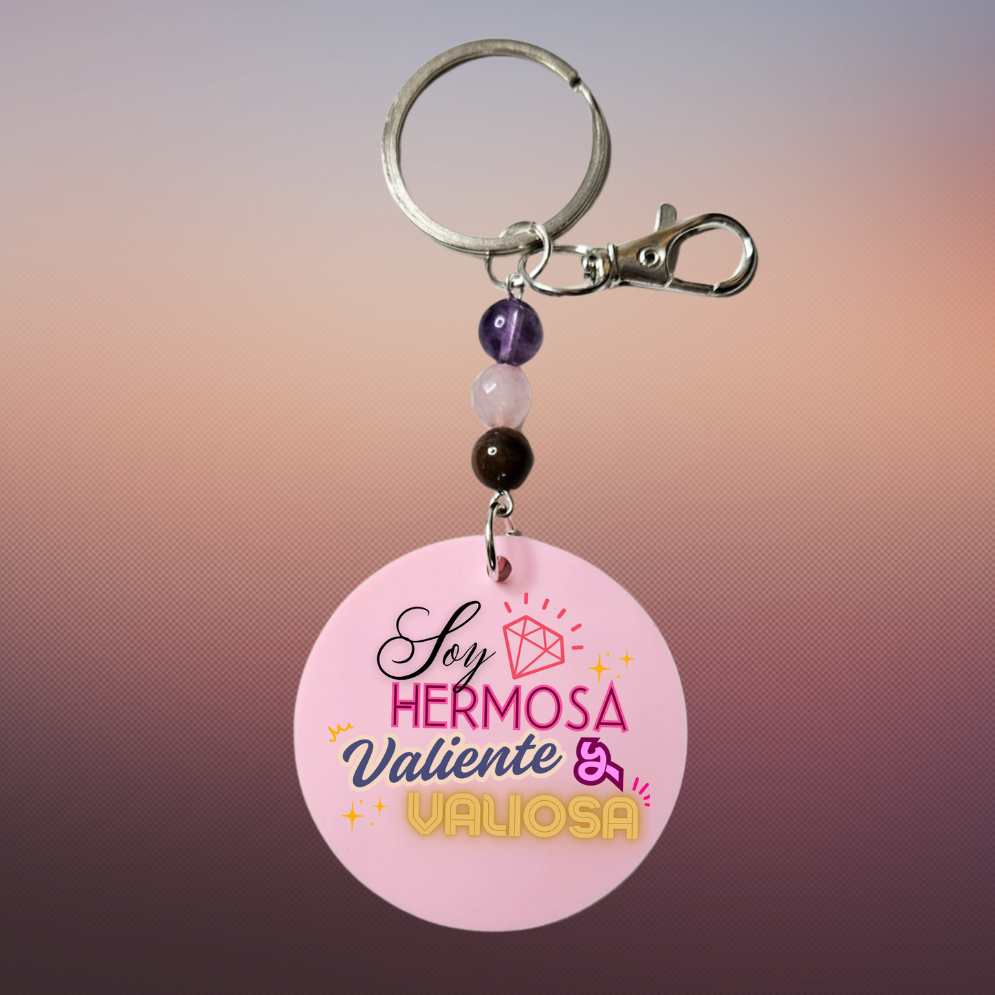 Soy hermosa valiente y valiosa - Rosa