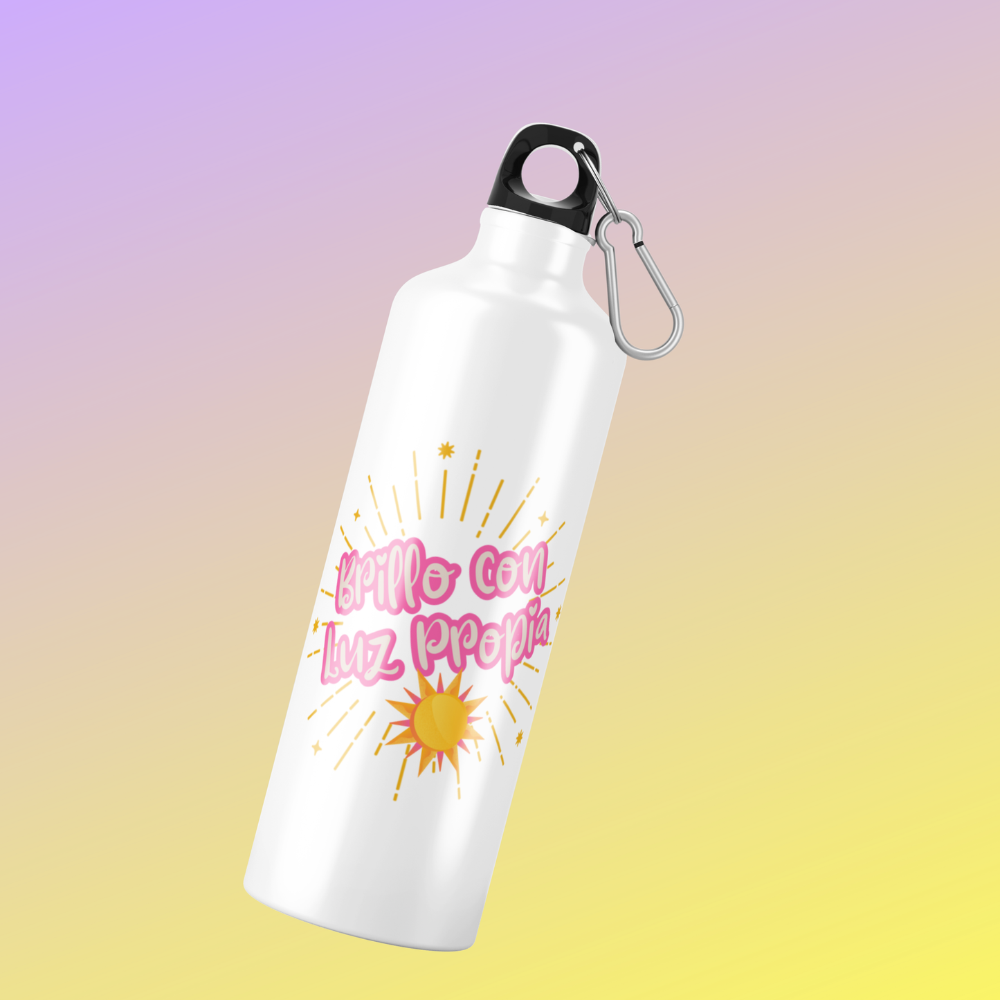 Botella Inspiradora de Aluminio 600 ml – Hidratación con Propósito